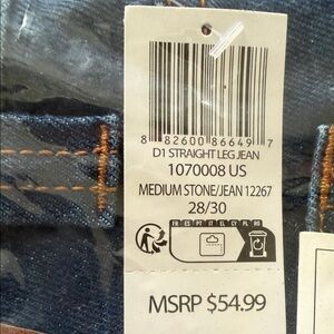 Caterpillar Men's Straight Jeans - Blue